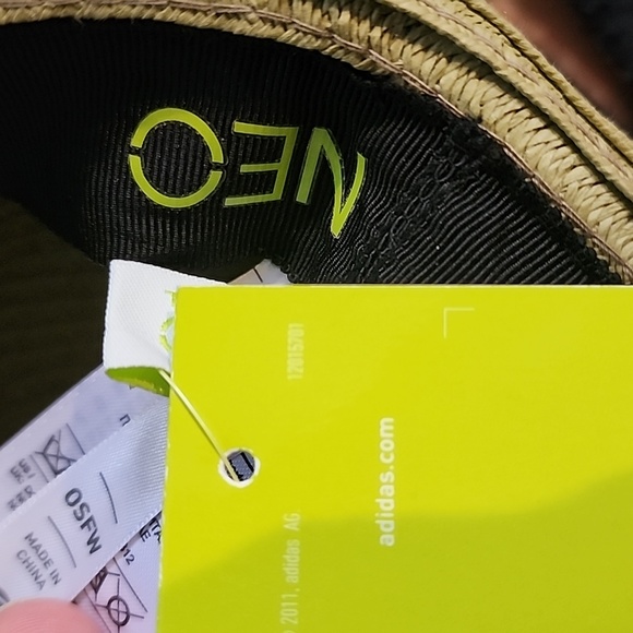 Adidas Neo Floppy Straw Hat - Picture 3 of 3